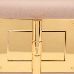 Pre Owned Tom Ford Beige Leather Natalia Shoulder Bag