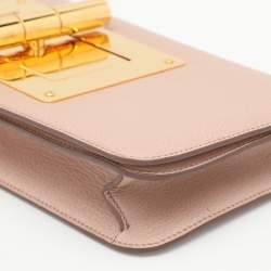 Pre Owned Tom Ford Beige Leather Natalia Shoulder Bag