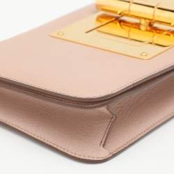 Pre Owned Tom Ford Beige Leather Natalia Shoulder Bag
