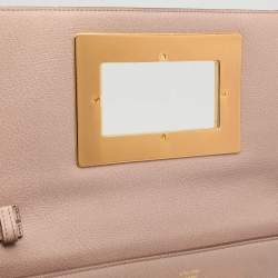 Pre Owned Tom Ford Beige Leather Natalia Shoulder Bag