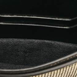 Tom Ford Gold Suede TF Flap Chain Clutch
