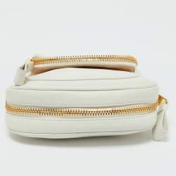 Tom Ford White Leather Mini Jennifer Shoulder Bag