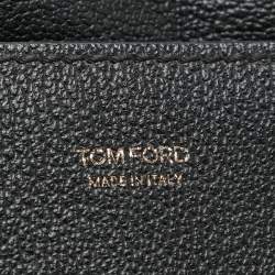 Pre Owned Tom Ford Black Leather Jennifer Shoulder Bag