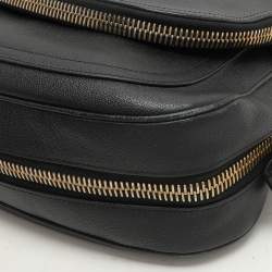 Pre Owned Tom Ford Black Leather Jennifer Shoulder Bag