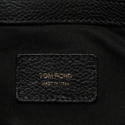 Pre Owned Tom Ford Black Leather Jennifer Tote