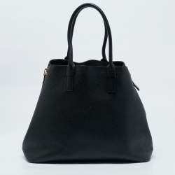 Pre Owned Tom Ford Black Leather Jennifer Tote