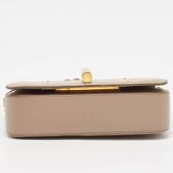 Pre Owned Tom Ford Beige Leather Medium Natalia Shoulder Bag