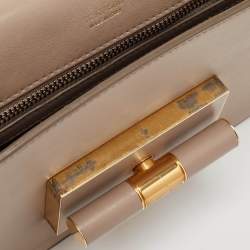 Pre Owned Tom Ford Beige Leather Medium Natalia Shoulder Bag