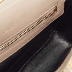 Pre Owned Tom Ford Beige Leather Medium Natalia Shoulder Bag