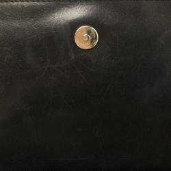 Tom Ford Black Leather Tara Chain Shoulder Bag