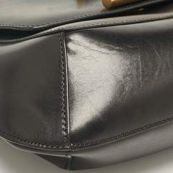 Tom Ford Black Leather Tara Chain Shoulder Bag