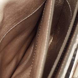 Pre Owned Tom Ford Silver Python Small Natalia Crossbody Bag