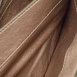 Pre Owned Tom Ford Silver Python Small Natalia Crossbody Bag