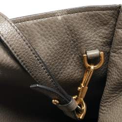 Tom Ford Grey Leather Alix Shoulder Bag