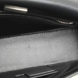 Tom Ford Silver Python TF Logo Flap Shoulder Bag