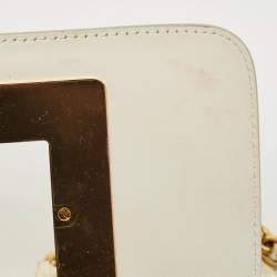 Tom Ford White Python Medium Natalia Shoulder Bag