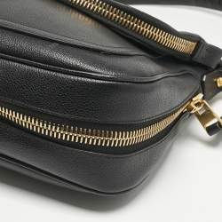 Tom Ford Black Leather Jennifer Shoulder Bag