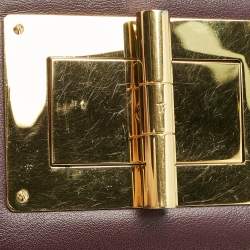 Tom Ford Burgundy Leather Small Natalia Crossbody Bag
