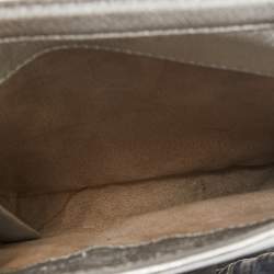 Tom Ford Silver Leather Mini Natalia Crossbody Bag