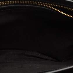 Tom Ford Black Shine Alligator Large Natalia Shoulder Bag