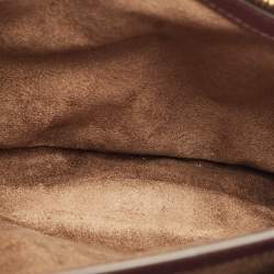 Tom Ford Burgundy Leather Large Natalia Shoulder Bag