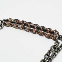 Tom Ford Bronze Python Natalia Chain Shoulder Bag