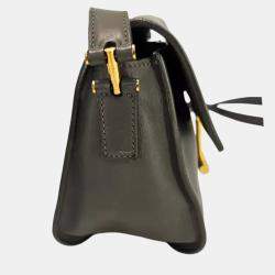 Pre Owned Tom Ford Tara Mini Black Leather Crossbody Bag