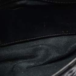 مملوكة مسبقًا حقيبة كتف توم فورد "ليونيكا" قفل صغيرة جلد ثعبان أسود