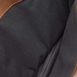 Pre Owned Tom Ford Brown Suede and Leather Tote