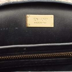 Pre Owned Tom Ford Brown Python Small Natalia Crossbody Bag