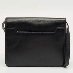 Pre Owned Tom Ford Black Leather Large Natalia Shoulder Bag