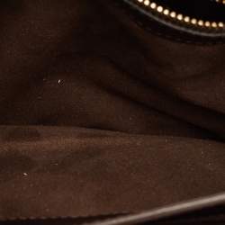 Pre Owned Tom Ford Dark Brown Leather Small Natalia Crossbody Bag