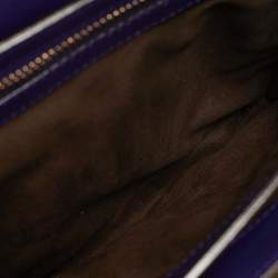 Pre Owned Tom Ford Natalia Small Purple Leather Shoulder Bag