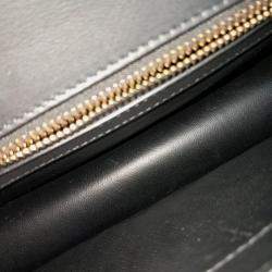 Pre Owned حقيبة كلتش توم فورد جينيفر جلد أسود توم فورد