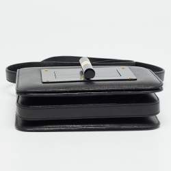 Pre Owned حقيبة كروس توم فورد ناتاليا جلد بورجوندي صغيرة