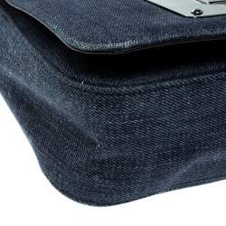 Pre Owned Tom Ford Blue Denim Natalia Crossbody Bag