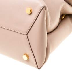 Tom Ford Beige Leather Icon Top Handle Bag