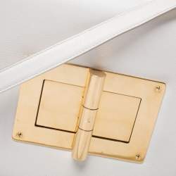 Pre Owned Tom Ford Cream Leather Large Natalia Shoulder Bag