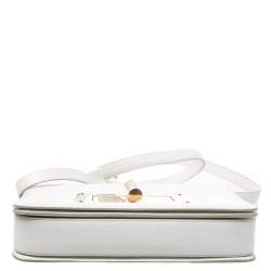 Pre Owned Tom Ford Cream Leather Large Natalia Shoulder Bag