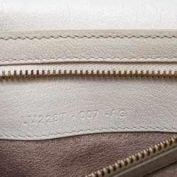 Pre Owned Tom Ford Cream Leather Large Natalia Shoulder Bag