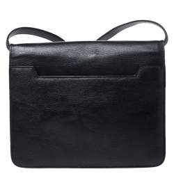 مملوكة مسبقًا Tom Ford Black Leather Natalia Crossbody Bag
