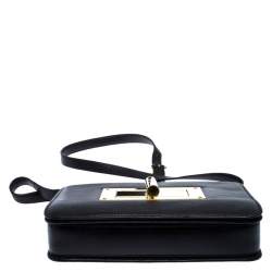 Pre Owned Tom Ford Black Leather Natalia Crossbody Bag