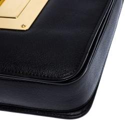 Pre Owned Tom Ford Black Leather Natalia Crossbody Bag