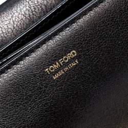 Pre Owned Tom Ford Black Leather Natalia Crossbody Bag