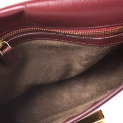 Tom Ford Red Leather Medium Natalia Day Shoulder Bag