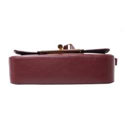 Tom Ford Red Leather Medium Natalia Day Shoulder Bag