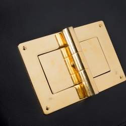 Pre Owned Tom Ford Black Leather Large Natalia Shoulder Bag