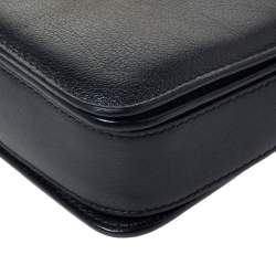 Pre Owned Tom Ford Black Leather Large Natalia Shoulder Bag