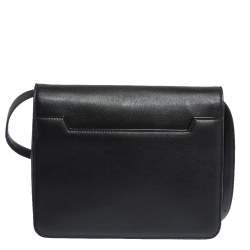 Tom Ford Black Leather Large Natalia Shoulder Bag
