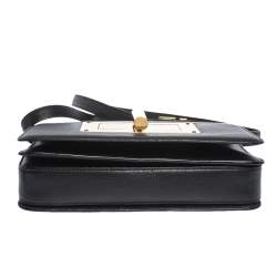 Tom Ford Black Leather Large Natalia Shoulder Bag